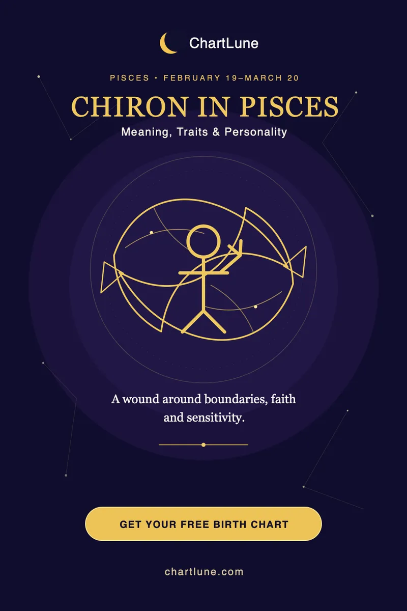 Chiron in Pisces — meaning, traits and personality
