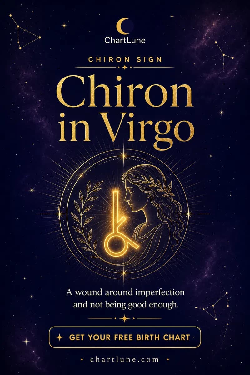 Chiron in Virgo — meaning, traits and personality
