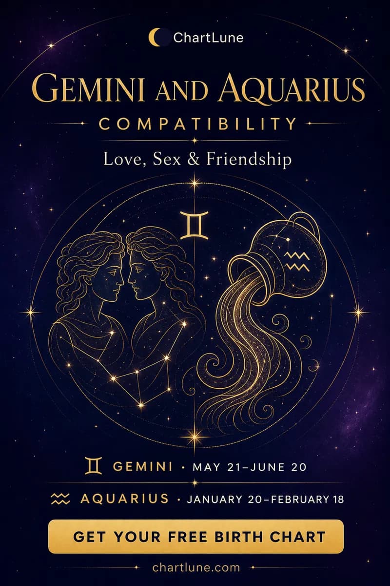 Gemini and Aquarius compatibility