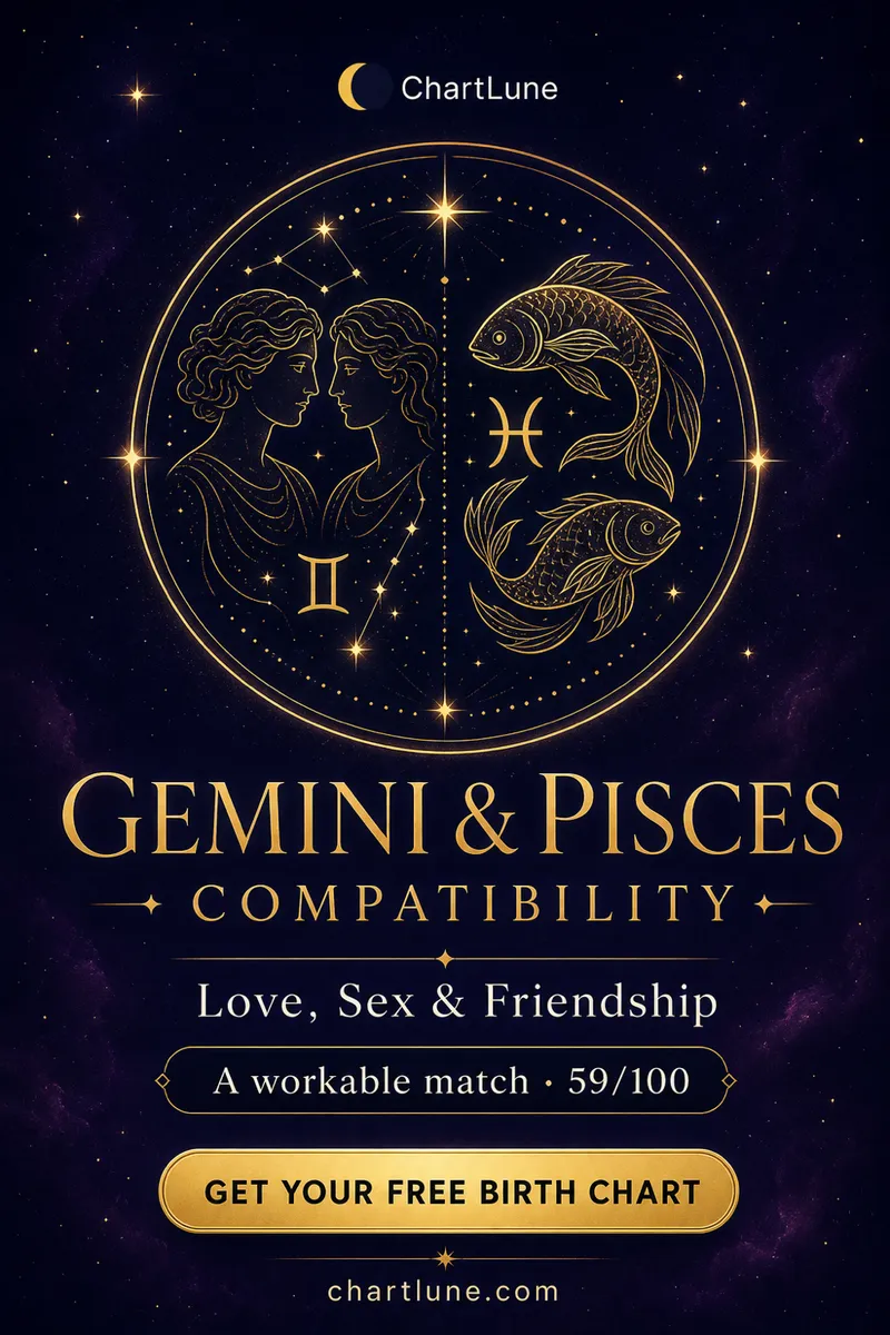 Gemini and Pisces compatibility