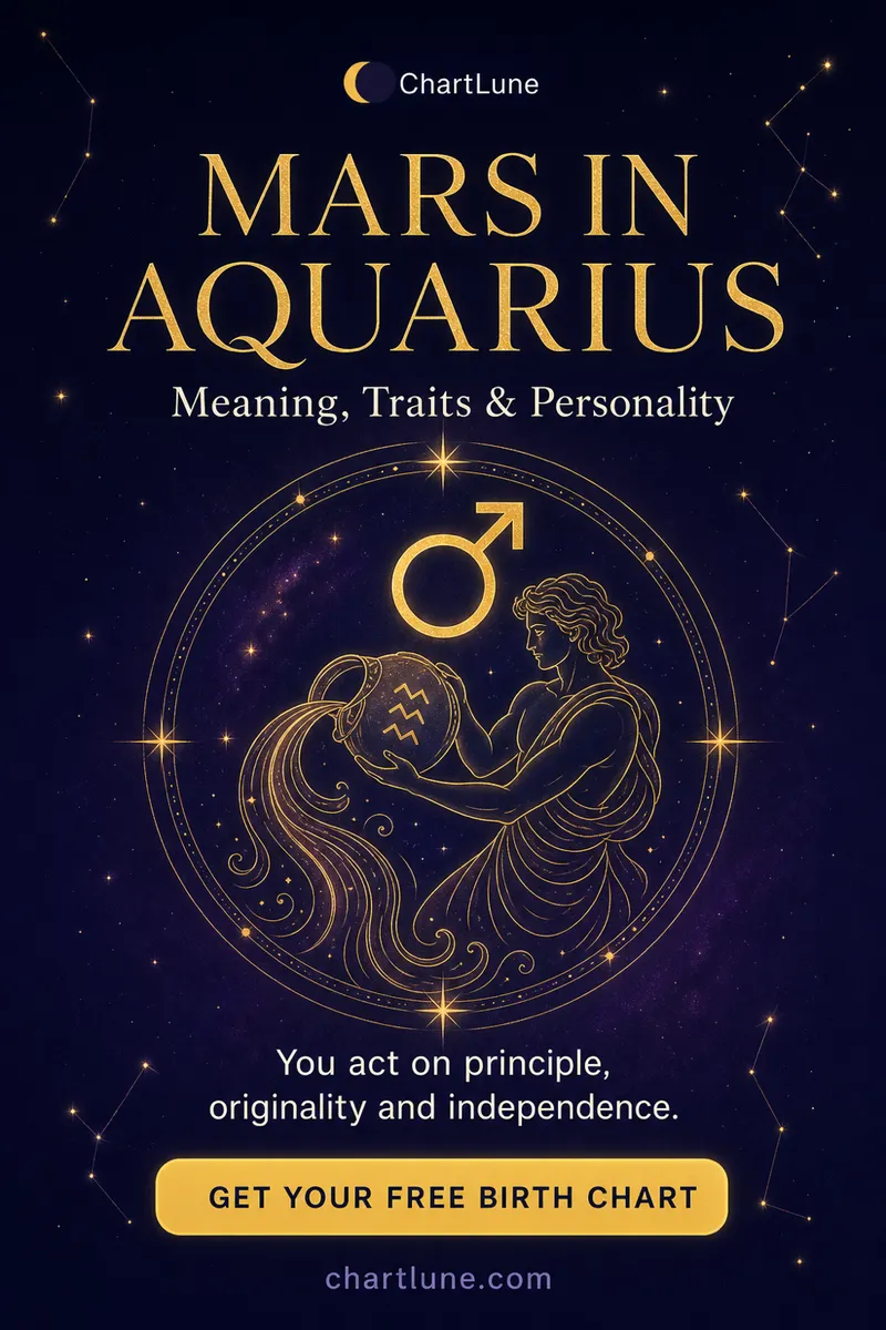 Mars in Aquarius — meaning, traits and personality