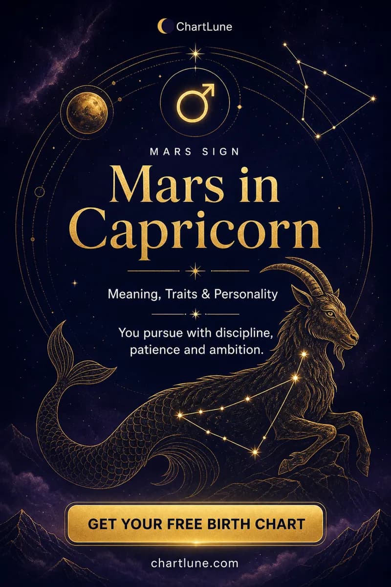 Mars in Capricorn — meaning, traits and personality