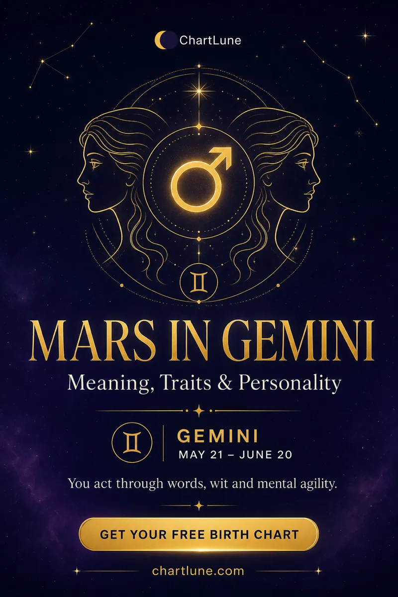 Mars in Gemini — meaning, traits and personality