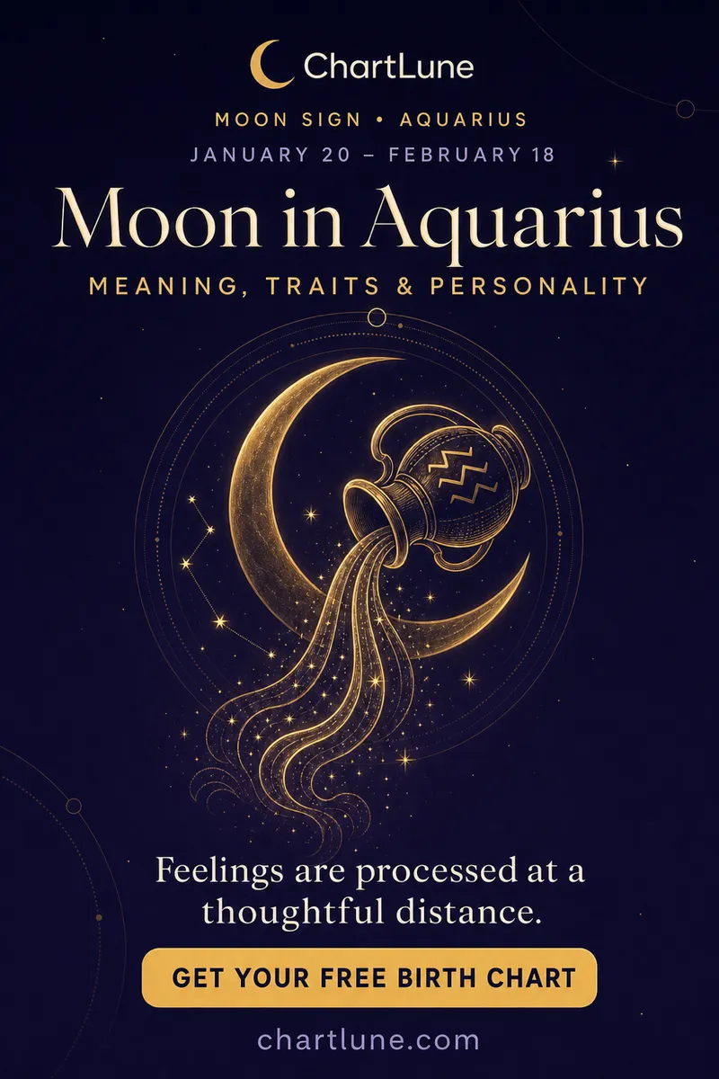 Moon in Aquarius — meaning, traits and personality
