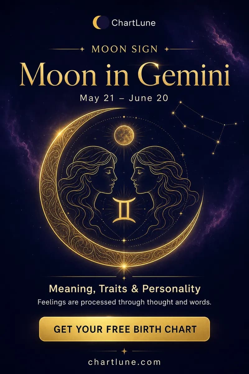 Moon in Gemini — meaning, traits and personality