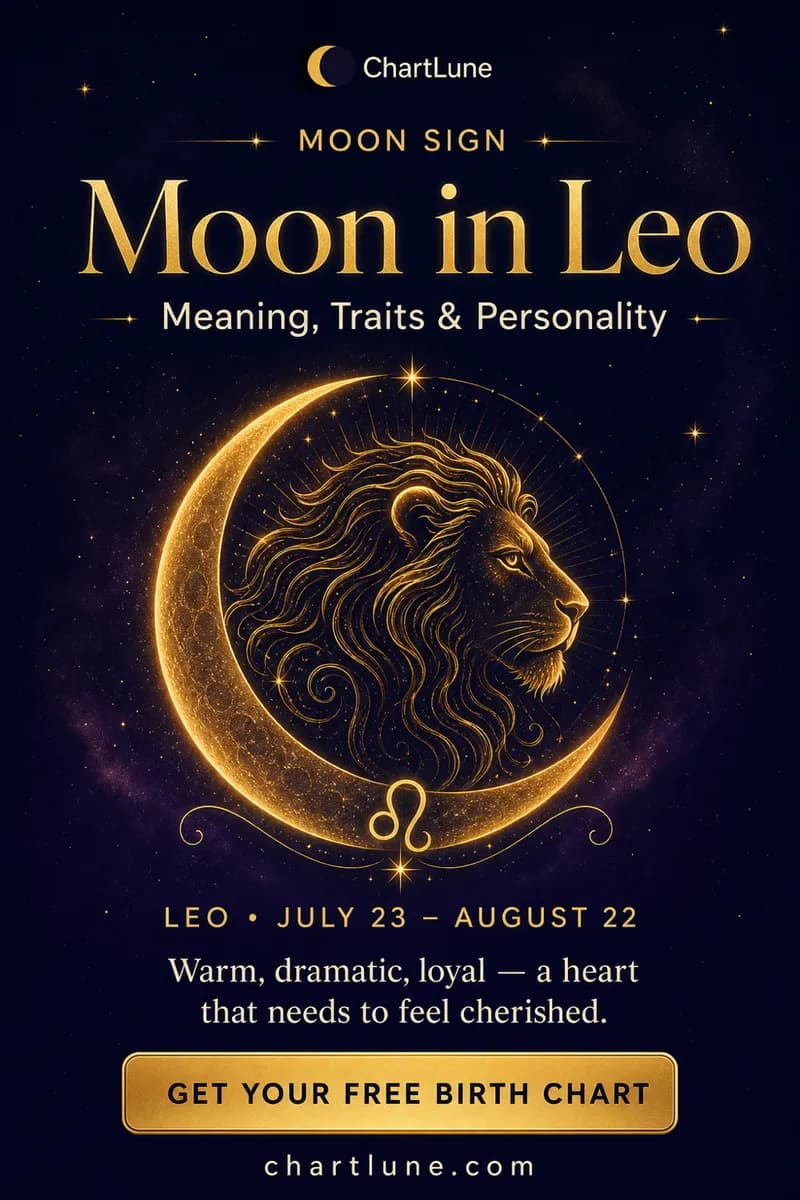 Moon in Leo — meaning, traits and personality