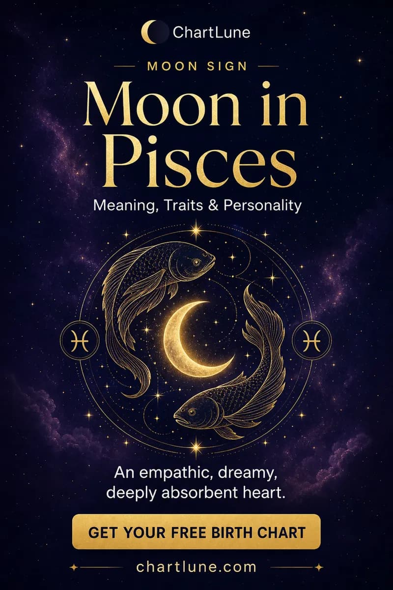 Moon in Pisces — meaning, traits and personality