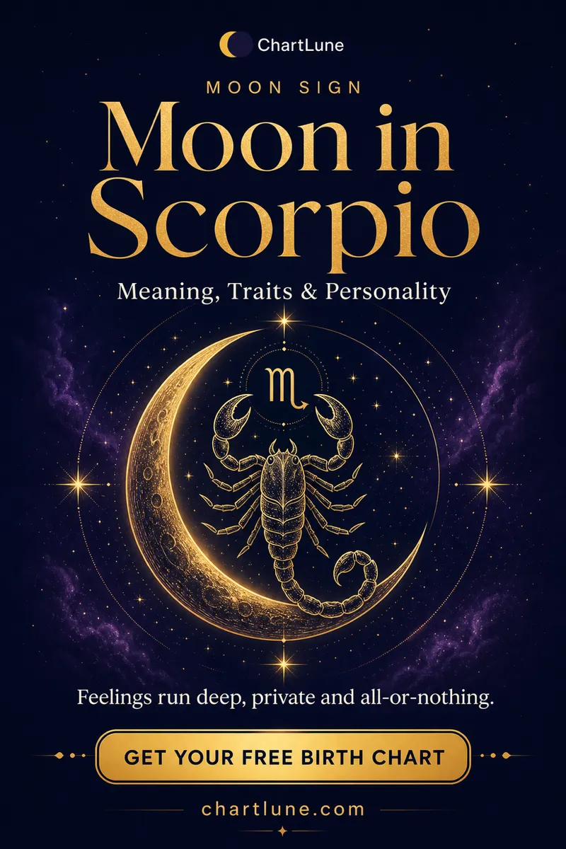 Moon in Scorpio — meaning, traits and personality