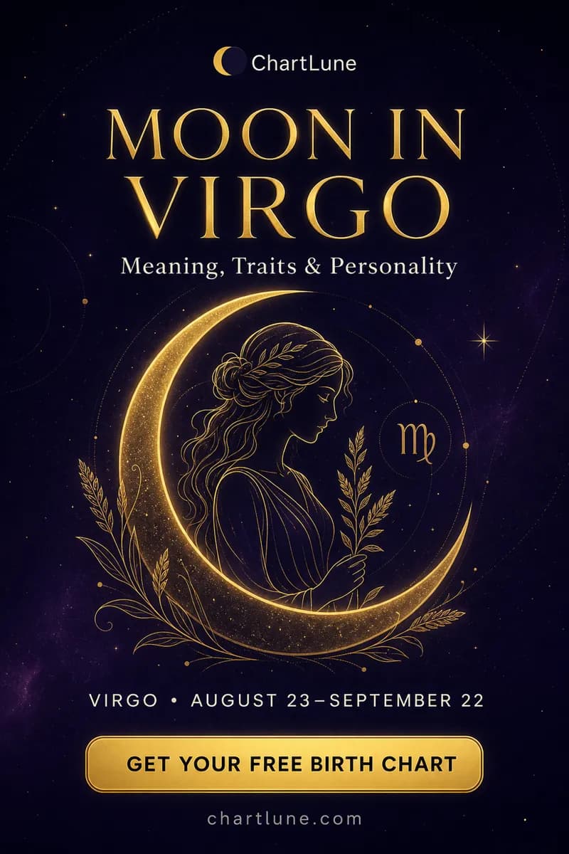 Moon in Virgo — meaning, traits and personality