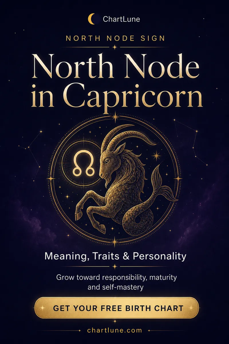 North Node in Capricorn — meaning, traits and personality