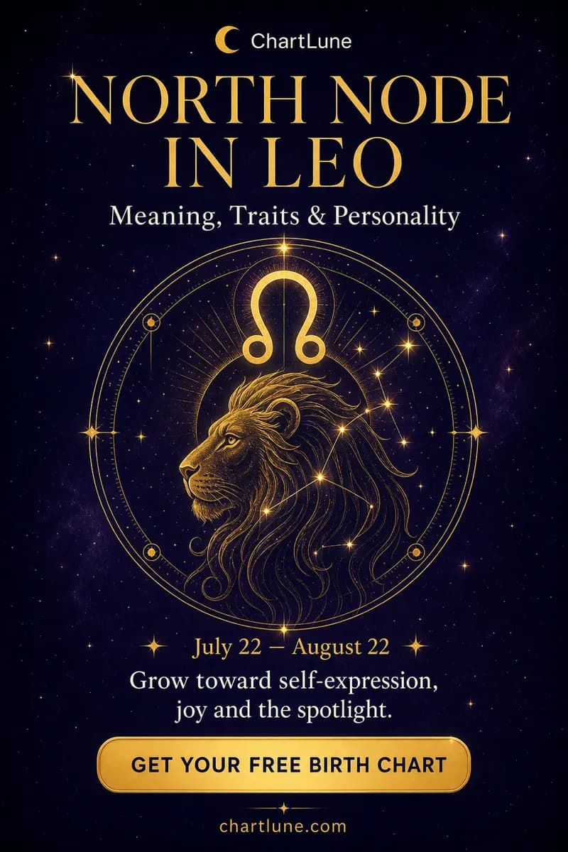North Node in Leo — meaning, traits and personality