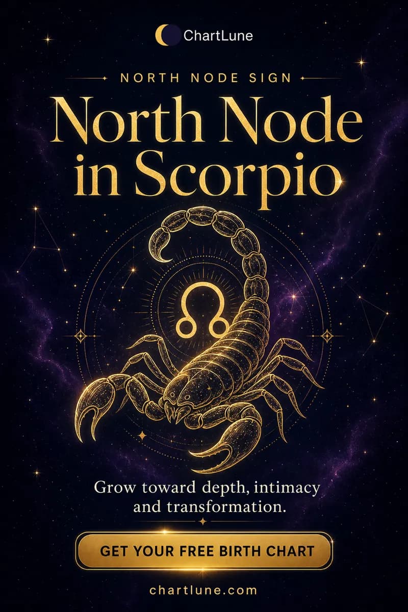North Node in Scorpio — meaning, traits and personality