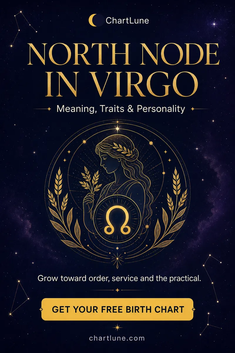 North Node in Virgo — meaning, traits and personality