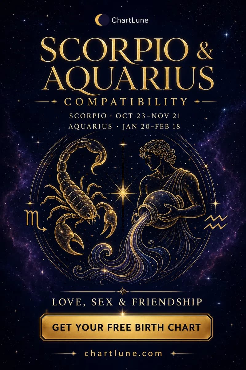 Scorpio and Aquarius compatibility