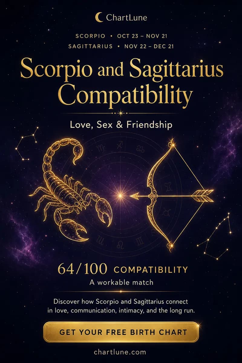 Scorpio and Sagittarius compatibility