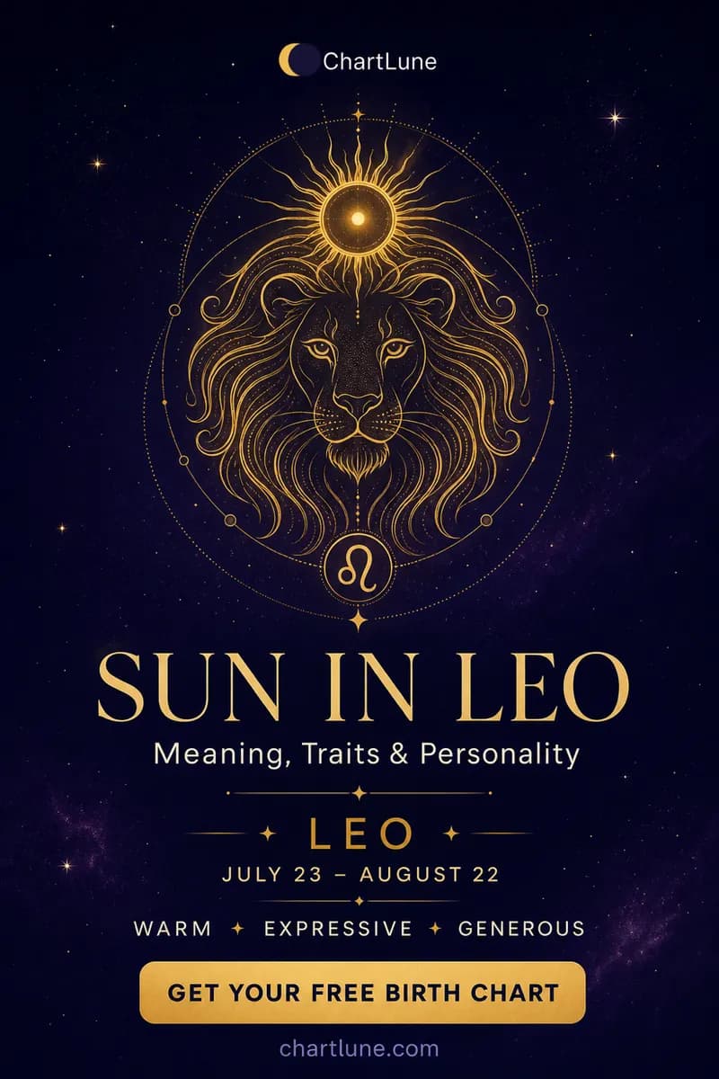 Sun in Leo — meaning, traits and personality