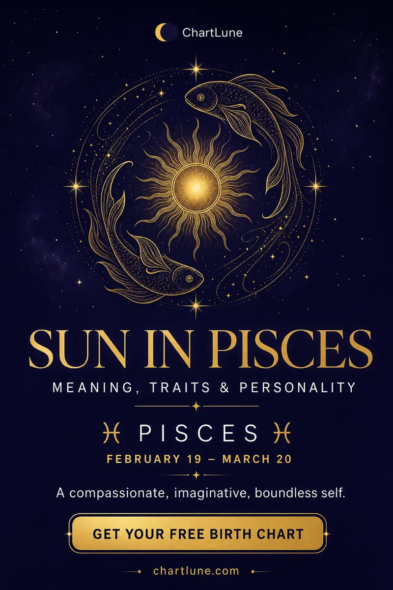Sun in Pisces — meaning, traits and personality