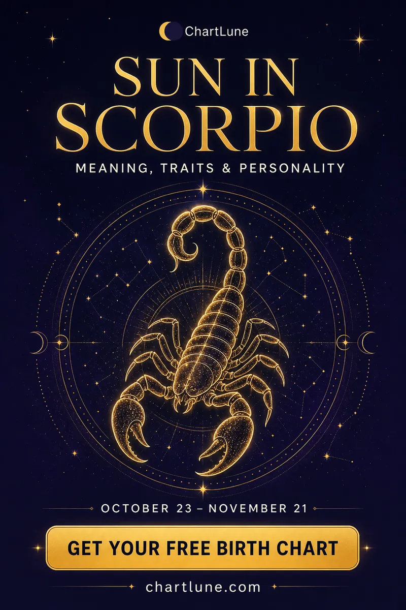 Sun in Scorpio — meaning, traits and personality