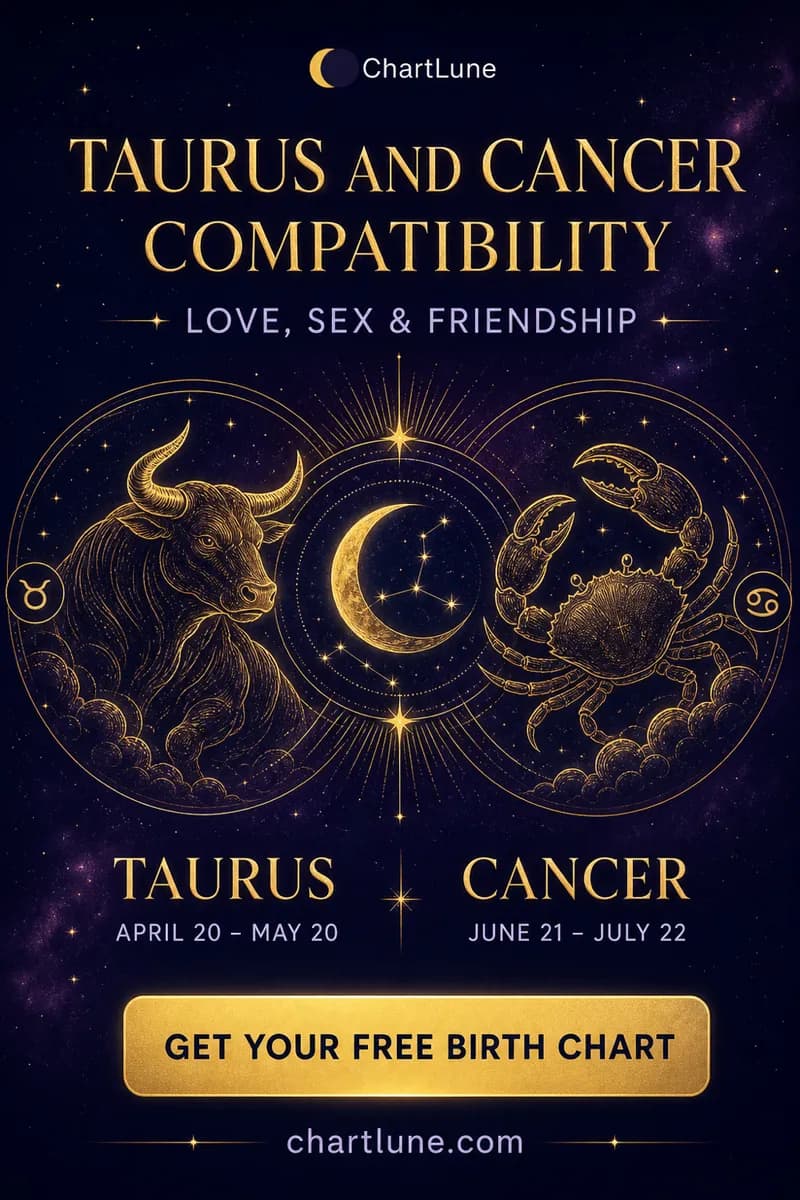 Taurus and Cancer compatibility