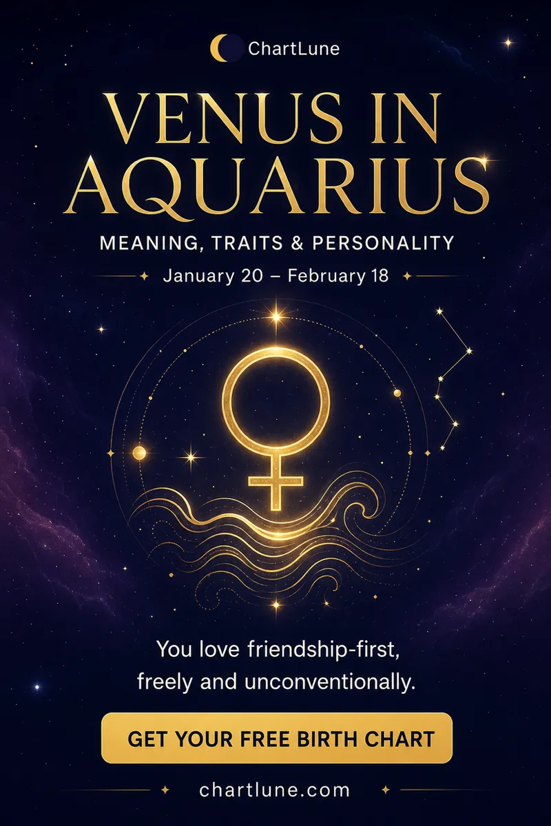 Venus in Aquarius — meaning, traits and personality
