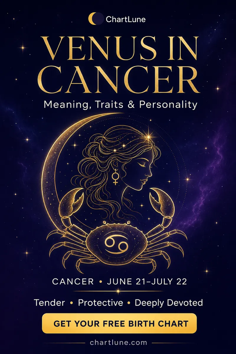 Venus in Cancer — meaning, traits and personality