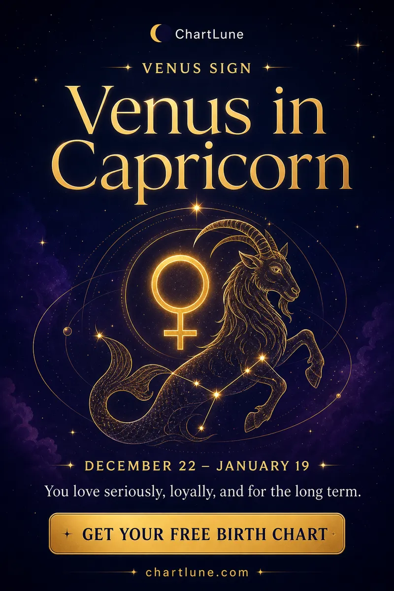 Venus in Capricorn — meaning, traits and personality
