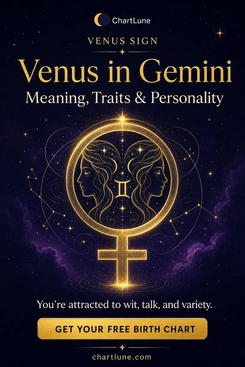 Venus in Gemini — meaning, traits and personality