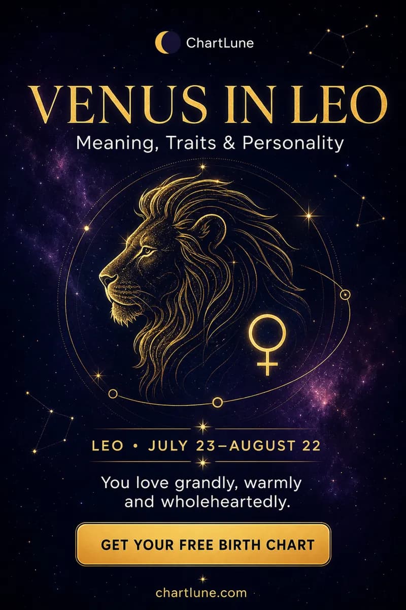 Venus in Leo — meaning, traits and personality