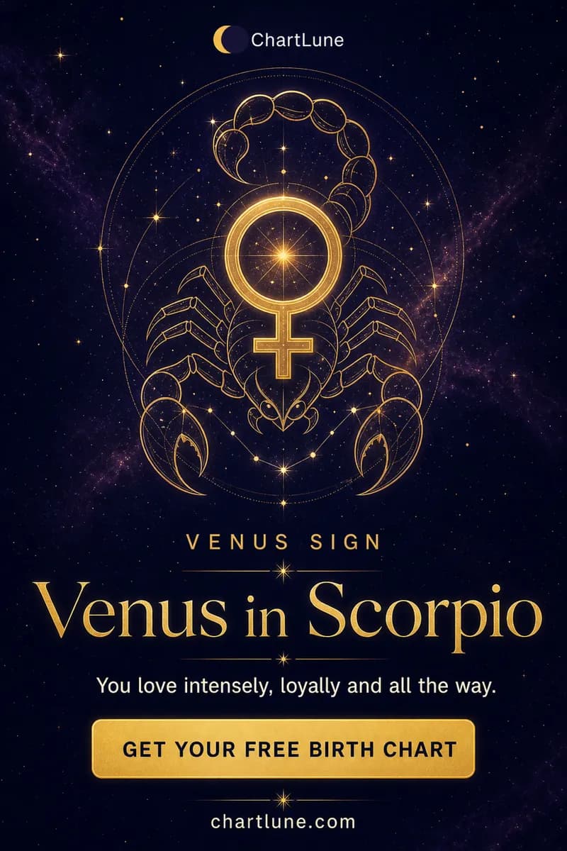 Venus in Scorpio — meaning, traits and personality